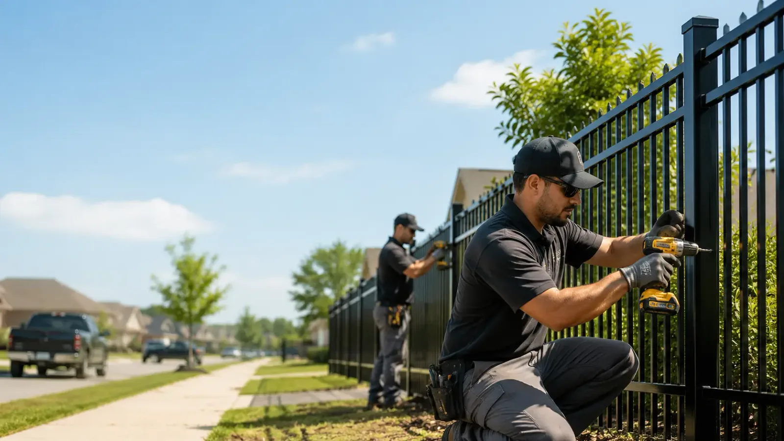 Metal Fence Installation in Denison, IA